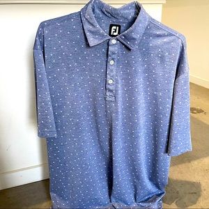 FootJoy Mens Golf polo XXL - Blue
